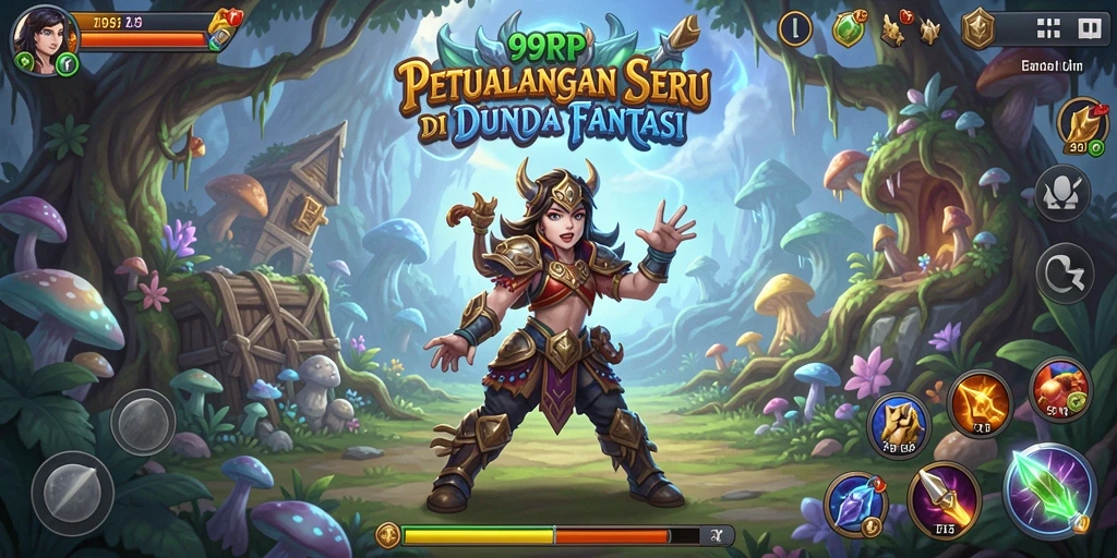 Tampilan gameplay <strong>99RP</strong> yang menakjubkan dalam petualangan seru.
