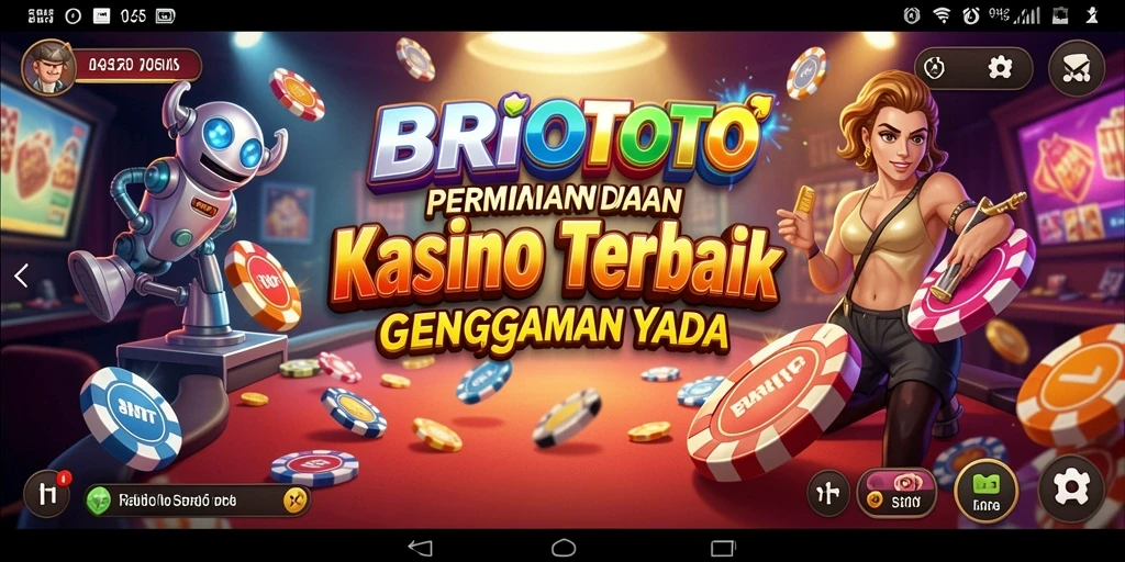 Tampilan seru dari permainan BRIOTOTO yang mengasyikkan.