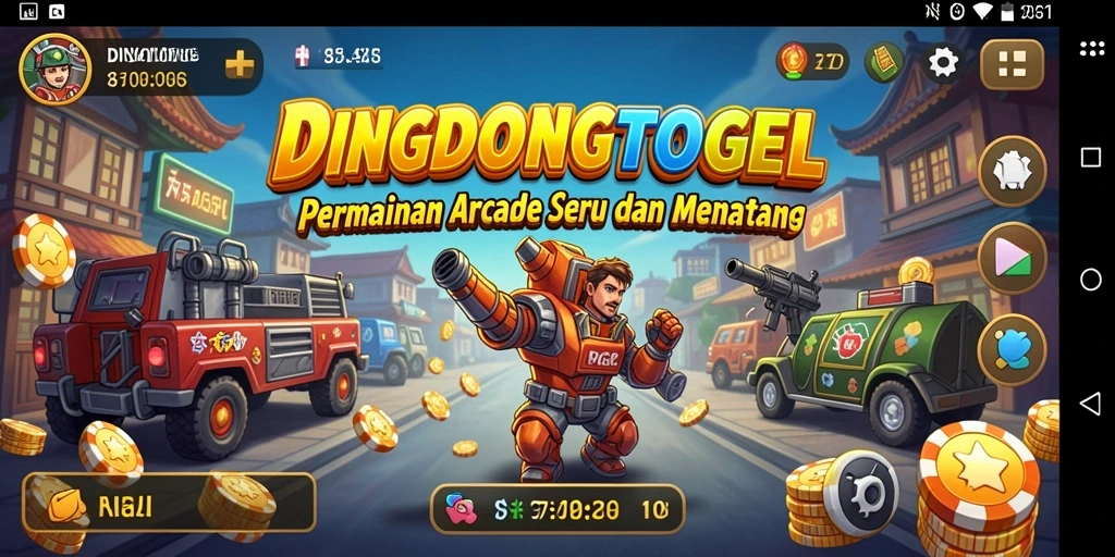 Tampilan gameplay DINGDONGTOGEL yang seru dan interaktif.