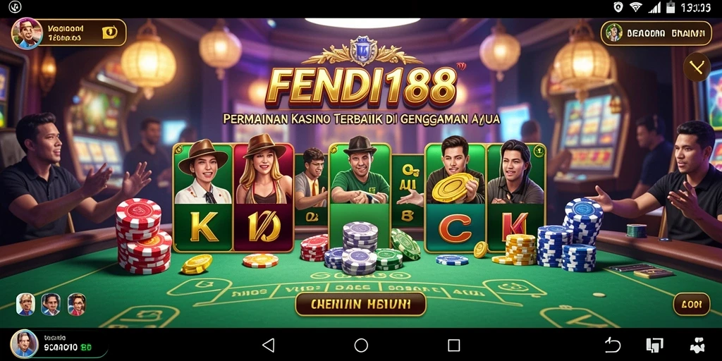 Tampilan menarik dan penuh aksi dari gameplay FENDI188.