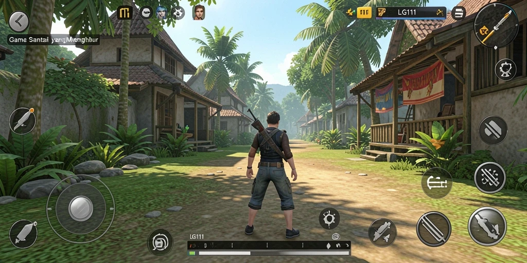 Tampilan gameplay menarik dari LG111 yang menghibur.