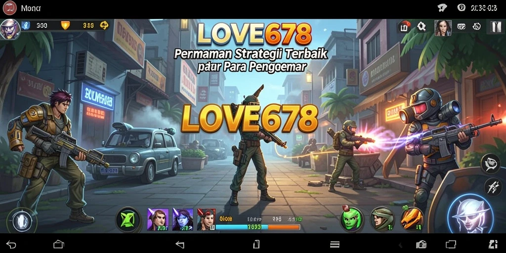 Tampilan gameplay strategi yang menarik di LOVE678.