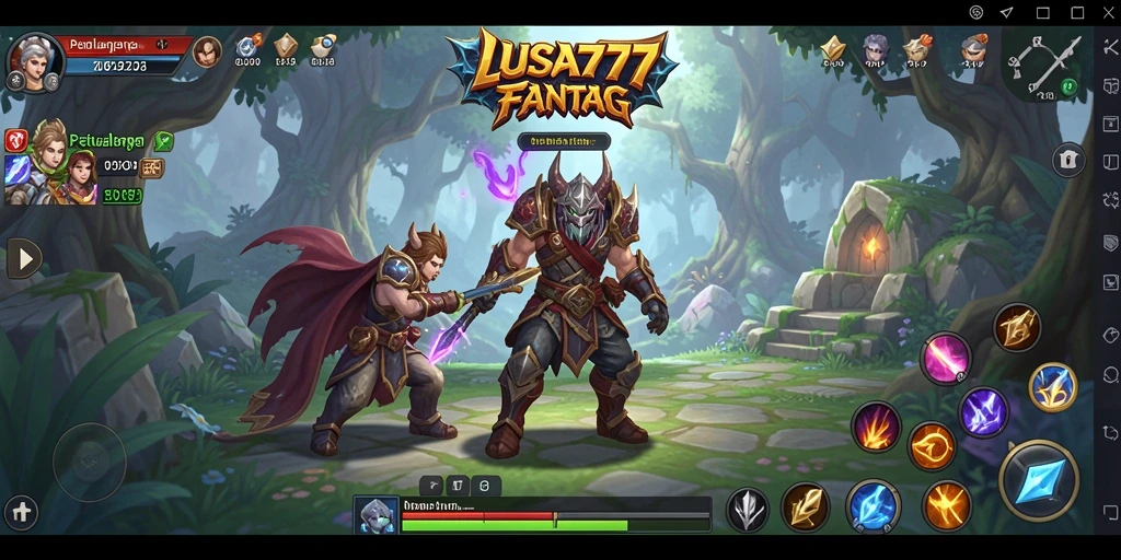Gameplay seru dengan grafik menakjubkan di LUSA777.