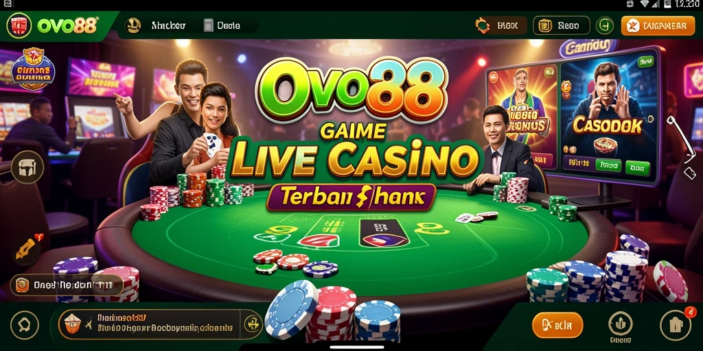 Tampilan gameplay menarik dari OVO88 yang memukau.