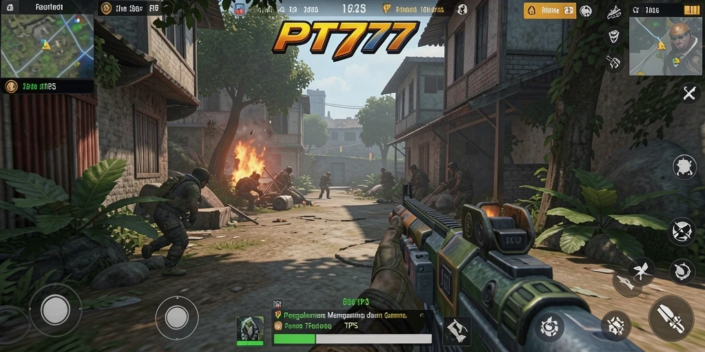 Gameplay seru dan grafis menawan dalam PT777.
