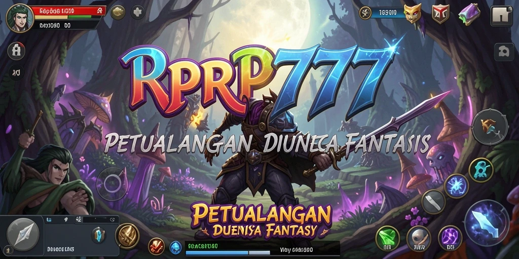Screenshot menampilkan karakter utama dalam aksi di dunia petualangan.