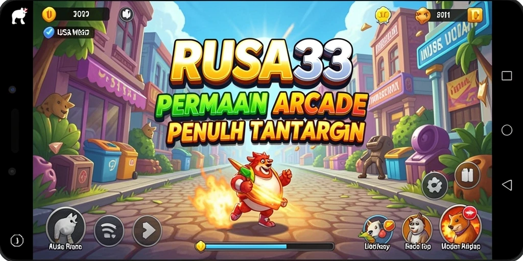 Tampilan gameplay seru dari RUSA33 yang penuh tantangan.